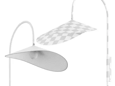 Arum Swivel Wall Lamp 3D model