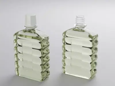 Shiling oil bottle 3D model