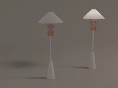 Floor Lamp 3D model