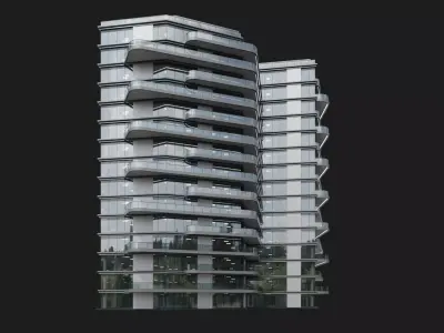 Vortex Tower 3D model