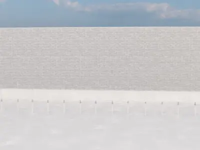 Lumion fountain - animated Low-poly 3D model