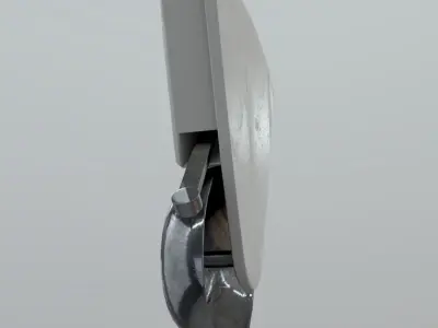 Door Bell Low-poly 3D model