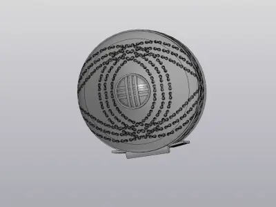 Kazakh yurt 3D print model