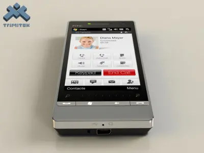 HTC Touch Diamond 2 - 2009 3D model