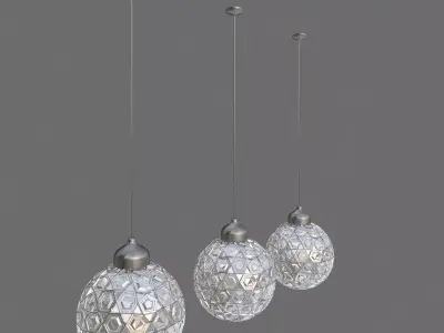 ceiling light 3D model 116