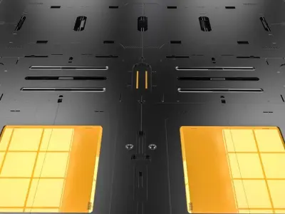 Sci-Fi Panels Kitbash 3D model