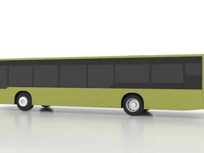 MAN A21 Lions City NL243 Low Low-poly 3D model