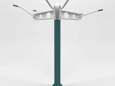 Gym Outdoor 8 3D model