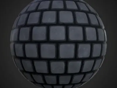 15 Stylized PBR Seamless Pavement Textures Texture