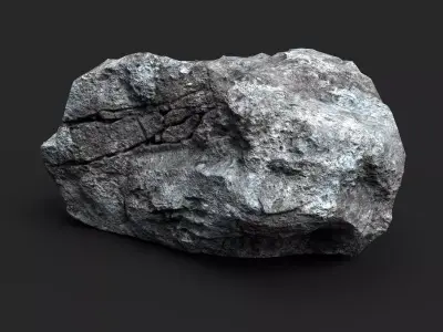 Rock 16-5 Low-poly 3D model