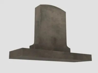 Grave 3D model