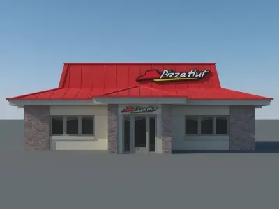 Pizza Hut Restaurant 3D model