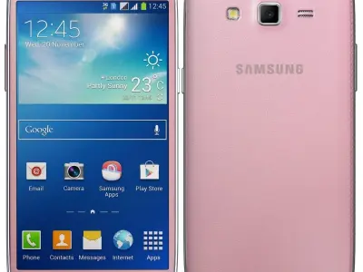 Samsung Galaxy Grand 2 Pink 3D model