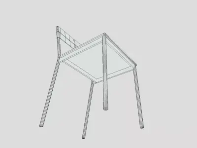 Chair Free low-poly 3D model buy