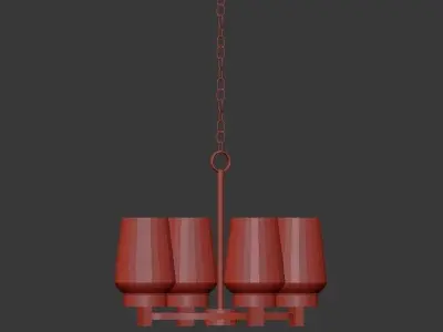 MANCHESTER chandelier 3D model