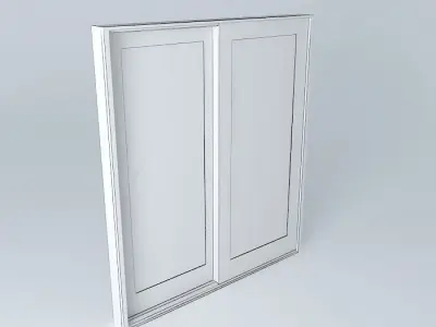 portaedson door with glass Free 3D model