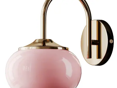 Marshmallow Wall Lamp from Vakkerlight 3D model