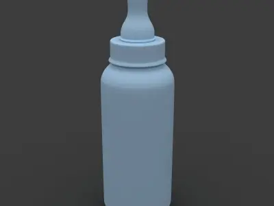 Baby Bottle 01 3D model