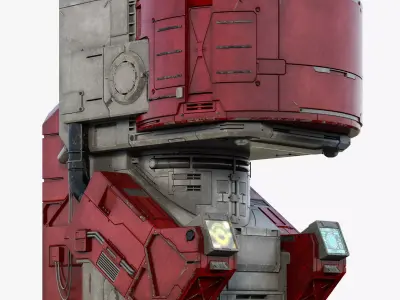 Sci-Fi Element 8 3D model