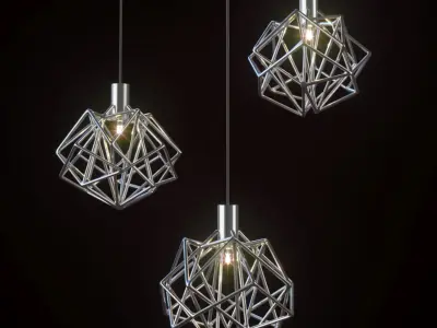 Terzani Etoile 0P05S Lamp 3D model