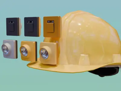 Head Lamp 3D model purchase