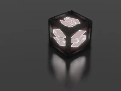 Stride Cube 3D model