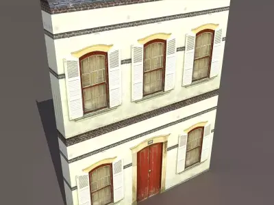 Apartment House 16 3D model