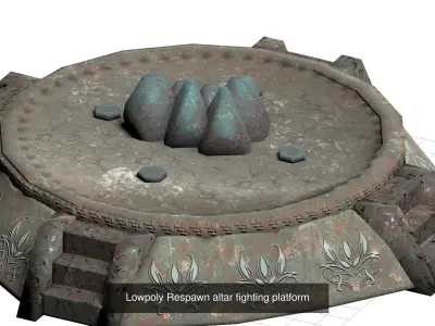 20 sci-fi and industrial platform stair pack