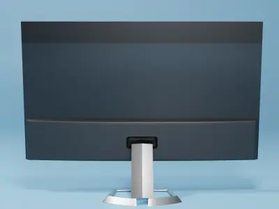 3d Monitor with windows 3D model