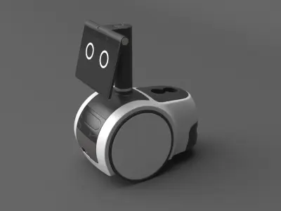 Home Robot Astro 3D model