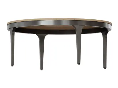 Rae Coffee Table Crate and Barrel 3D model