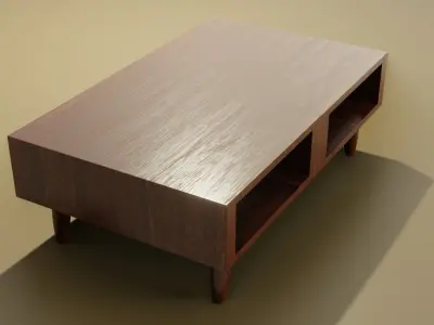 modern table 3D model buy