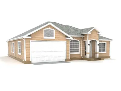  Hi-poly cottages mega pack 