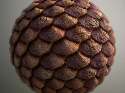 Material Skin Alien 8 Seamless PBR Texture Texture