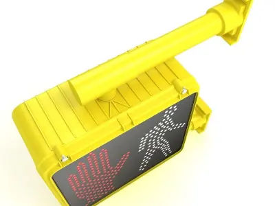 Walk Signal 3D model