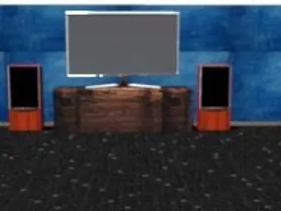 Living room 3D model