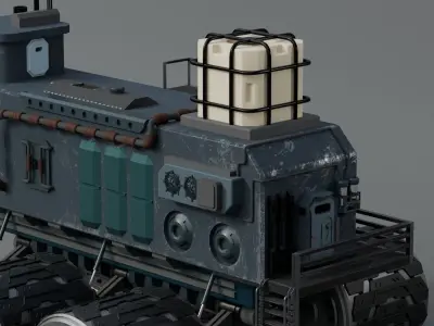 Explore ULT EX-6 Rover- 3D Vehicle 3D model