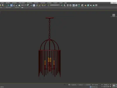 Lewis Pendant Light Low-poly 3D model
