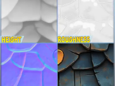  Stylized Roof Seamless Texture Texture order