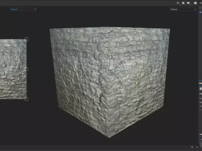 Seamless Stonework PBR Texture Texture
