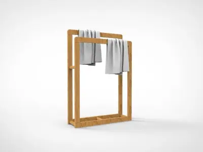 Towel rack 6 3D model