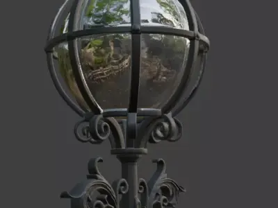 Street Light 3d model 3D model 6