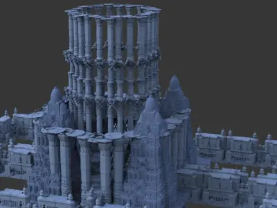 Pillar of Acadia Knowledge 3D model