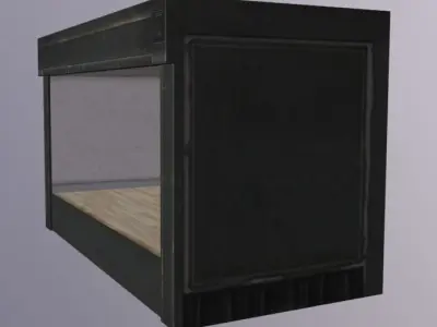 Shopfront CORE Low-poly 3D model