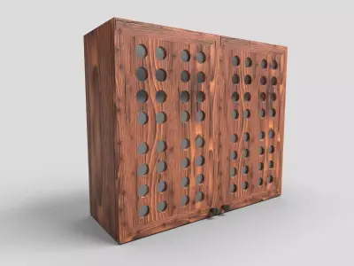 Kitchen Cabinet CG48 3D model
