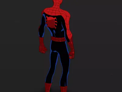 Spider-Man - The Avengers Earths Mightiest Heroes EMH TV Series  3D model