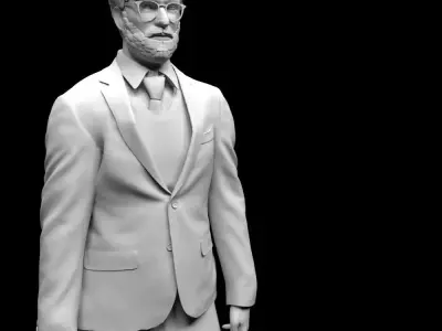 Jurgen Klopp Coach Stl Model 3d printing 3D print model