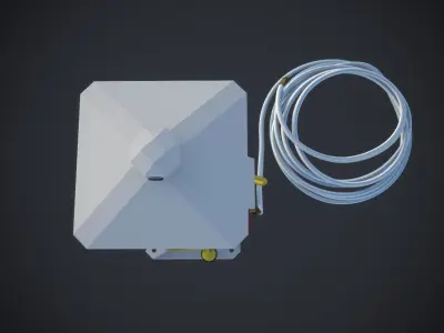 Marine Pedestal 3D model