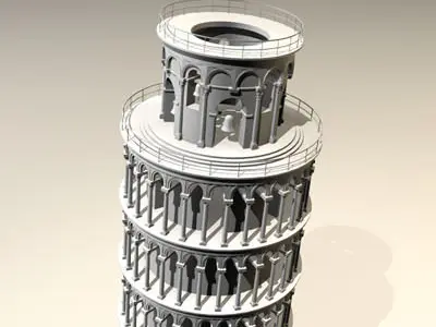 Pisa Tower 3D model