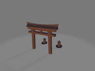 Japanese Tori 3D print model